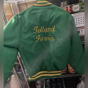 tolland farms varsity jacket